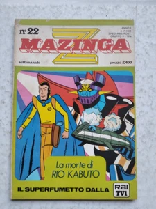 MAZINGA Z N.22 LA MORTE DI RIO KABUTO - EDIERRE 1980 (T3) - Foto 1 di 1