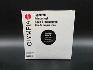 Olympia Typenrad 9872 German N002033 Prestige Elite 12 ✅unbenutzt✅ Carrera II - Picture 1 of 3