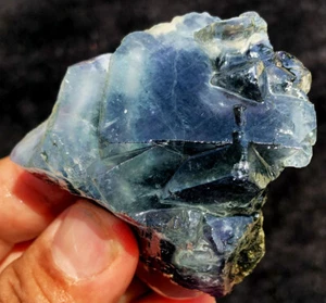 ¡Gemmy 98 g! Fantástico Espécimen de Cristal de Fluorita Verde/Púrpura ip1492 - Imagen 1 de 12