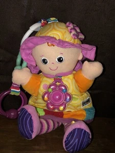 Lamaze 11” My Friend Emily Sensory Development Baby Girl Plush Doll Toy Rattle - Picture 1 of 3
