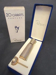 20 CARATS Vintage Perfume by Dana 1/8 oz Refillable Bottle in Presentation Box - Picture 1 of 7