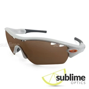Dark Brown Polarized Replacement lenses for Oakley Radar path vented - Picture 1 of 3