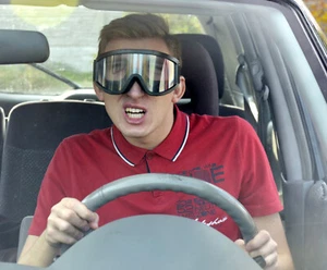 Drunk DRUG simulation impairment goggles VERSION 0,32 BAC 3.2‰ - Picture 1 of 5