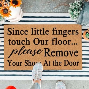 Funny Doormat Front Door Mat Entryway Outdoor Mat with Heavy Duty Front Porch... - Picture 1 of 5