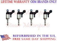 Mini 4 Piece Fuel Injector Set 62806 NEW OEM 0261500029 BMW BOSCH