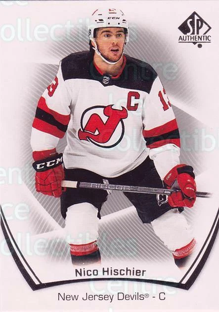 2021-22 SP Authentic #39 Nico Hischier - Image 1 of 1