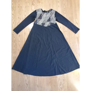 J. Peterman Damen S Kleid Vintage Seide und Baumwolle GUC  - Bild 1 von 12