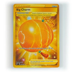 Pokemon - Big Charm - 206/192 - SWSH Rebel Clash - Gold Secret Rare - Bild 1 von 1
