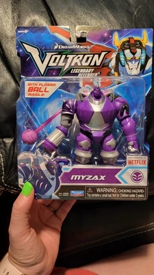 PLAYMATES VOLTRON DREAMWORKS MYZAX LEGENDARY DEFENDER NIB - Image 1 of 4