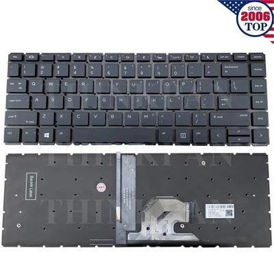 New US Laptop keyboard Backlit for HP ProBook 440 G6 G7 445 G6 G7 445R G6 G7