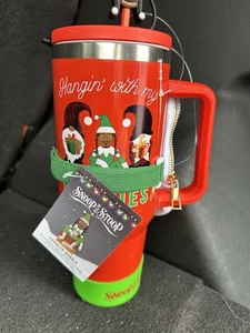 2025 Snoop On The Stoop Tumbler 40 oz Bundle Straw, Straw Topper & Zipper Pouch - Picture 1 of 5