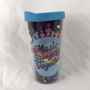 Tervis Tumbler Trolls Music Brings Us Together DreamWorks w Lid NEW 16 oz - Picture 1 of 6