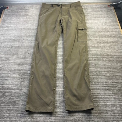 Брюки мужские Prana 32x34 зеленые грузовые подпоясанные походные эластичные Zion Trail - Изображение 1 из 4