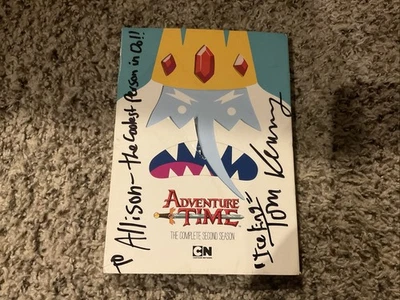 Tom Kenny - Autographed DVD Cover - Adventure Time Season 2 - Ice King - Bild 1 von 4