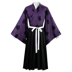 Kokushibo Demon Slayer Cosplay Anime Costume Kimono Outfits Tattoo Stickers - Picture 1 of 6