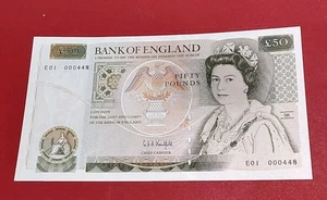B361 ,,£20 Kentfield Rare E01 First Run Note Low Serial Number 448 ,, 1991 ,, - Picture 1 of 2