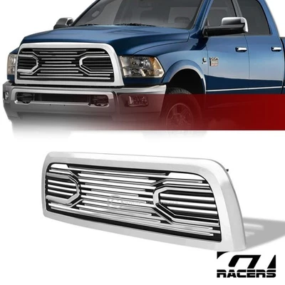 Para Dodge Ram 2500/3500 2010-2018 cromo Big Horn capó delantero parachoques parrilla Foto 1 de 4