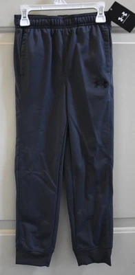 NWT Under Armour Boy's Size 7 Castlerock Gray Jogger Sweatpants - Image 1 of 4