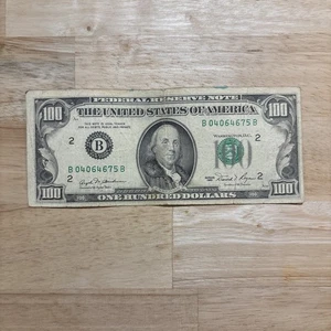 Old 100 Dollar Bill (1981) - Picture 1 of 2