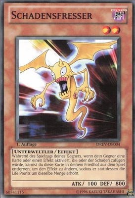YuGiOh Schadensfresser DREV-DE004 Common Neu unl. - Bild 1 von 2