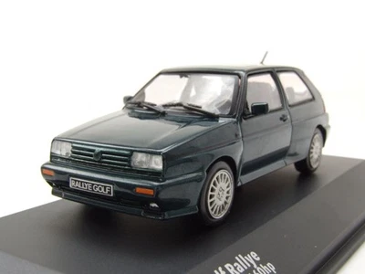 VW Golf 2 RALLYE Verde Modellino 1:43 Solido - Immagine 1 di 4