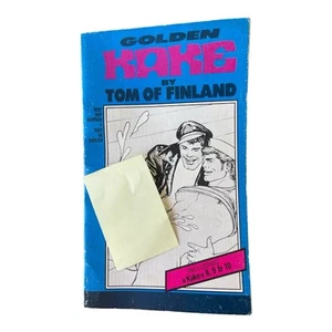 Vintage Golden Kake by Tom of Finland 8, 9 & 10 2nd Ed Paperback Denmark 1995 - Picture 1 of 5