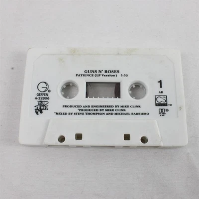 GUNS N' ROSES Patience Rocket Queen Cassette Single Tape Vintage No Case Foto 1 de 4