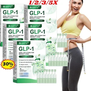 1-5x GLP-1 Gewichtsverlust Lösung, GLP-1 Ergänzung Tropfen für Frauen und Männer Neu - Bild 1 von 18