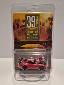 Hotwheels 39thbAnnual LA Collectors Convention '22 Code Red Mustang Shelby gt500 - Picture 1 of 12