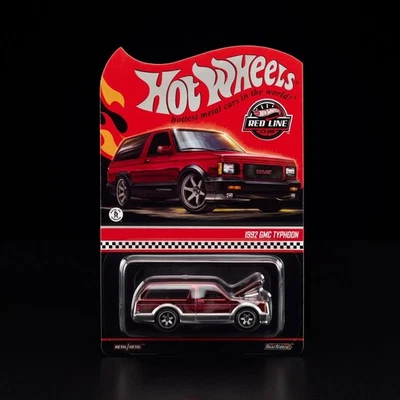 HOT WHEELS 1992 GMC Typhoon RLC Exclusive Red Line Club JCP13 2025 - Image 1 of 4