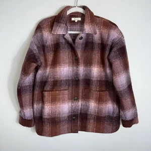 Madewell Flanell Sakko - Knopfleiste - kariert - Boxy Oversized Fit - Medium - Bild 1 von 10