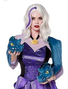 Disney Villains Costume Scarf Wrap Little Mermaid Ursula Flotsam Jetsam Eels W7 - Picture 1 of 8