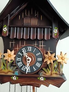 Antique musical cuckoo clock