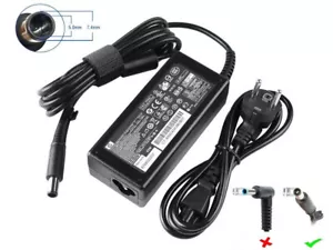 HP Alimentatore Originale 65W 19,5V 3,33A 7.4x5 mm + cavo Schuko - Foto 1 di 2