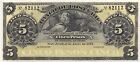 Costa Rica  5  Pesos  1.4.1899  S 163r  Uncirculated Banknote QES