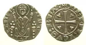 Milano - Enrico VII di Lussemburgo - Grosso da 2 Soldi Ag 3,3 RARA Mir 72 - Foto 1 di 1