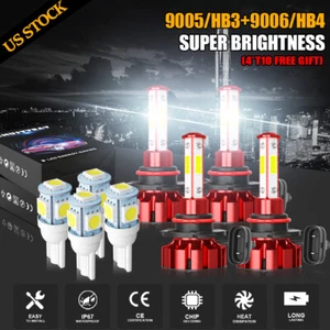 For Chevy C1500 2500 3500 90-98 6000K Combo LED Headlight Bulbs Hi/Lo Beam Kits - Picture 1 of 12