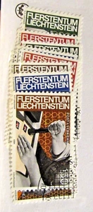 1984 Liechtenstein Sc #787-98, Industry, careers postage stamp set. Used Cv$7.80 - Picture 1 of 1