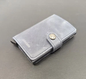 Secrid Mini Cartera Protector de Tarjeta Cuero Cartera Seguro Estuche para Tarjetas 8-10 Tarjetas - Imagen 1 de 3