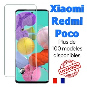 Vitre Verre Trempe Film Protection écran XIAOMI REDMI POCO MI 13 11 10 9 NOTE 8 - Imagen 1 de 8
