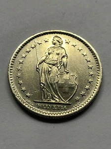 1981 Switzerland 2 Francs AU+ #10017 - Picture 1 of 2