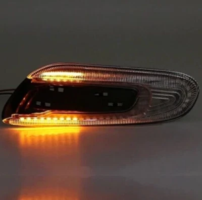 F54 MINI Cooper S JCW LED Dynamic Sequential Flowing Indicators Repeaters Clear - Image 1 of 4