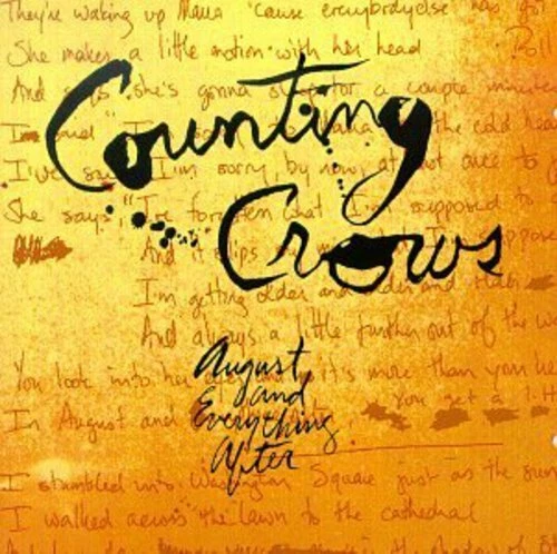 August and Everything After by Counting Crows (CD, Sep-1993, Geffen) Foto 1 de 1