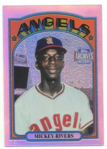 2001 Topps Archives Reserve Mickey Rivers Card - Picture 1 of 2