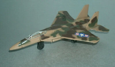1/180 Scale USAF McDonnell Douglas F-15 Eagle Diecast Model Jet - Zee Toys A211 - Image 1 of 4