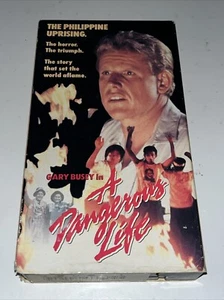 A Dangerous Life VHS (1989 ITC Home Video) The Philippine Uprising Gary Busey - Picture 1 of 6
