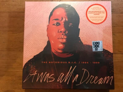 NOTORIOUS BIG  It Was All A Dream Box Set 9LP Clear Vinyl RSD 2020 #240/2000 - Image 1 of 4
