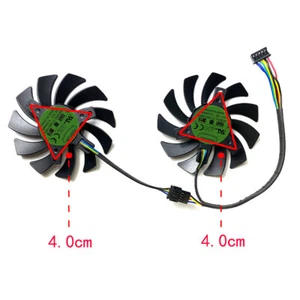 T128010BH Cooling Fan Parts for ASUS GTX1060 960 GAMING Graphics Card - Picture 1 of 14