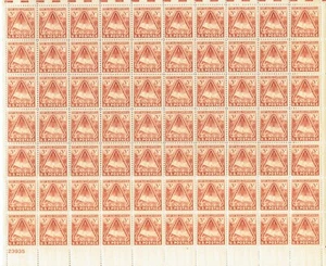 USA #976, 1948 Fort Bliss Centennial Mint Sheet, VF NH. - Bild 1 von 1