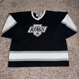 Vintage 90s LA Kings CCM NHL Hockey Jersey Size XL 26x29x20sleeve - Picture 1 of 19
